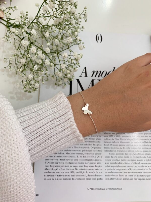 Pulseira Borboleta Origami