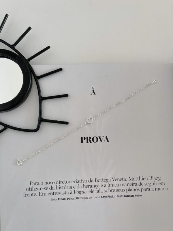 Pulseira Coração Mini