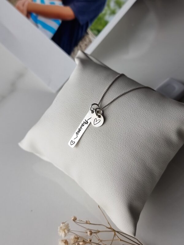 Pingente Placa e Medalha Personalizado
