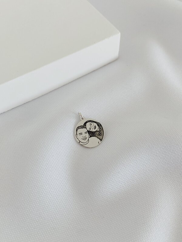 Pingente Medalha Personalizada Foto