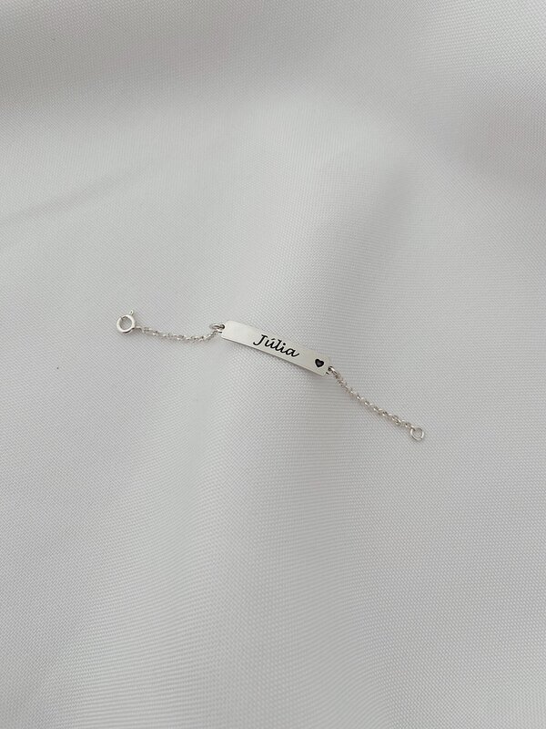 Pulseira Placa Infantil Personalizada - Image 2