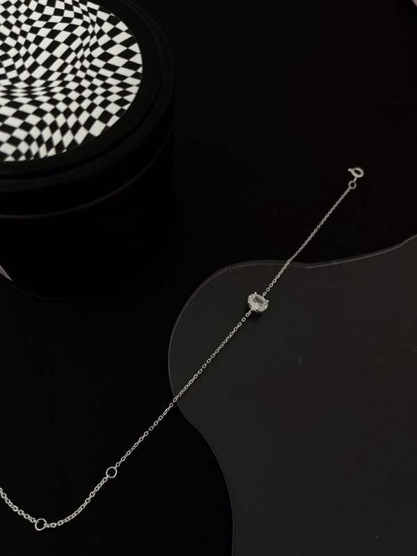 Pulseira Ponto De Luz Oval